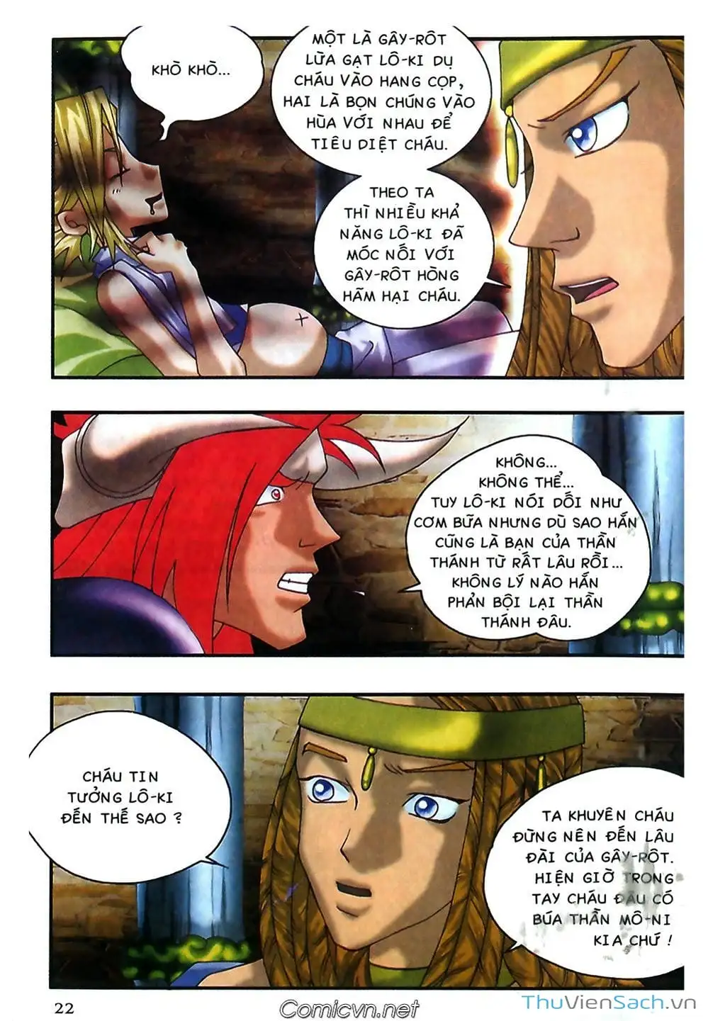 Truyện Tranh Thần Thoại Bắc Âu - Thế Giới Các Vị Thần trang 2