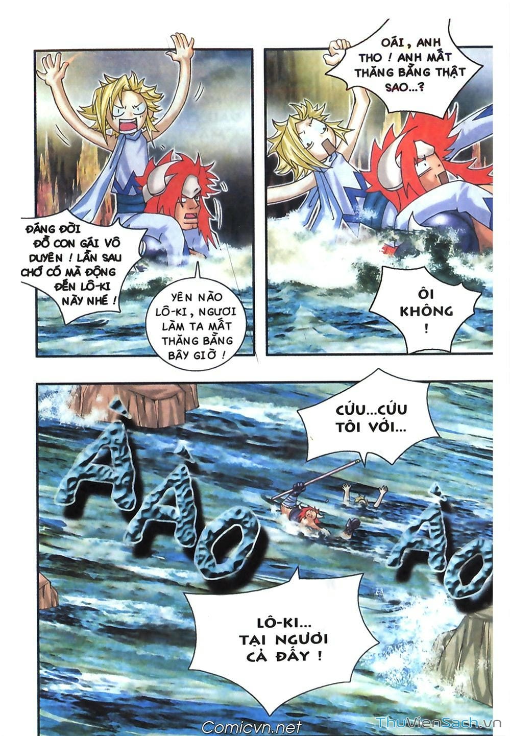 Truyện Tranh Thần Thoại Bắc Âu - Thế Giới Các Vị Thần trang 2