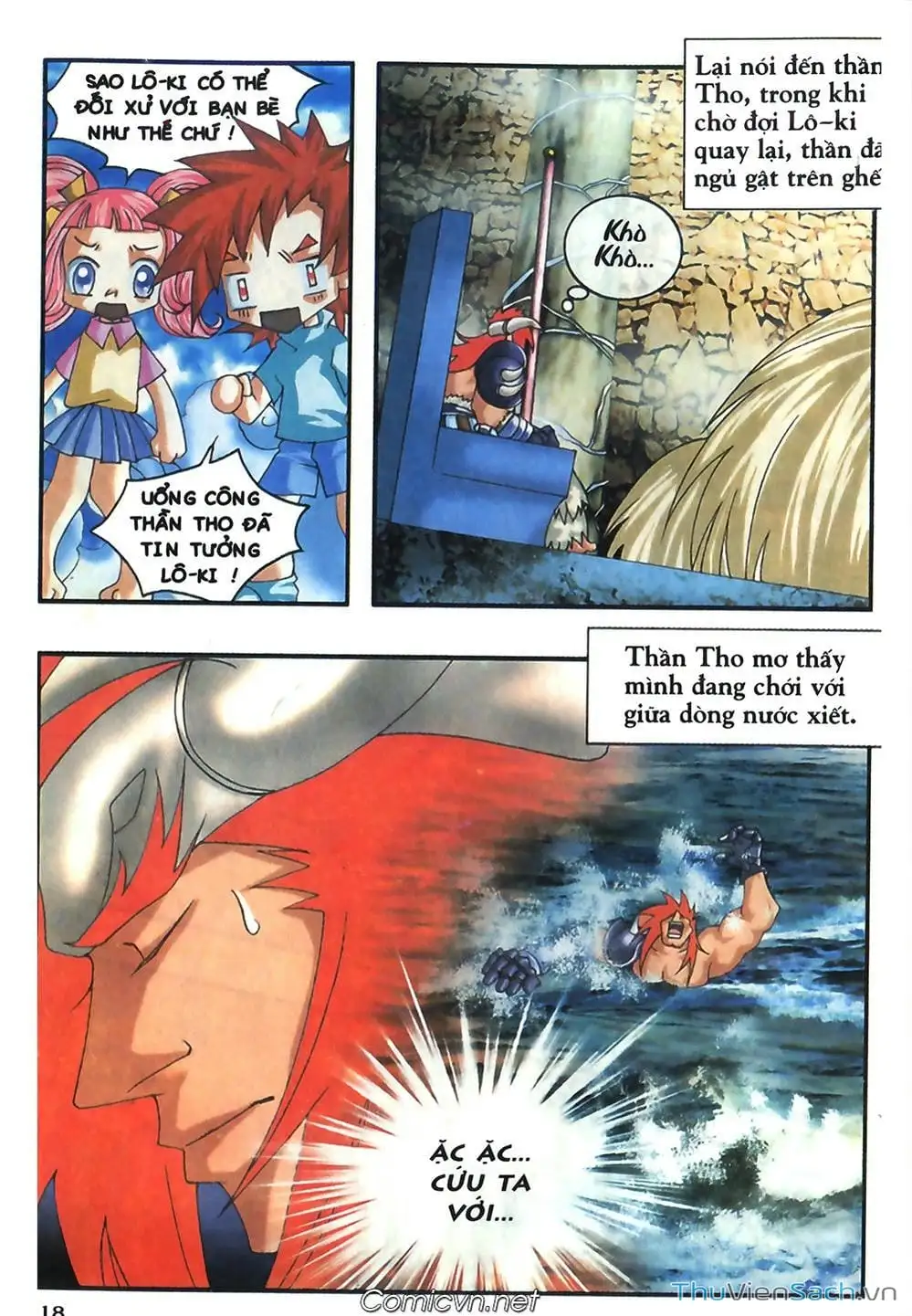 Truyện Tranh Thần Thoại Bắc Âu - Thế Giới Các Vị Thần trang 2