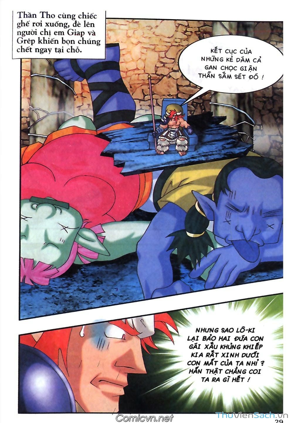 Truyện Tranh Thần Thoại Bắc Âu - Thế Giới Các Vị Thần trang 2