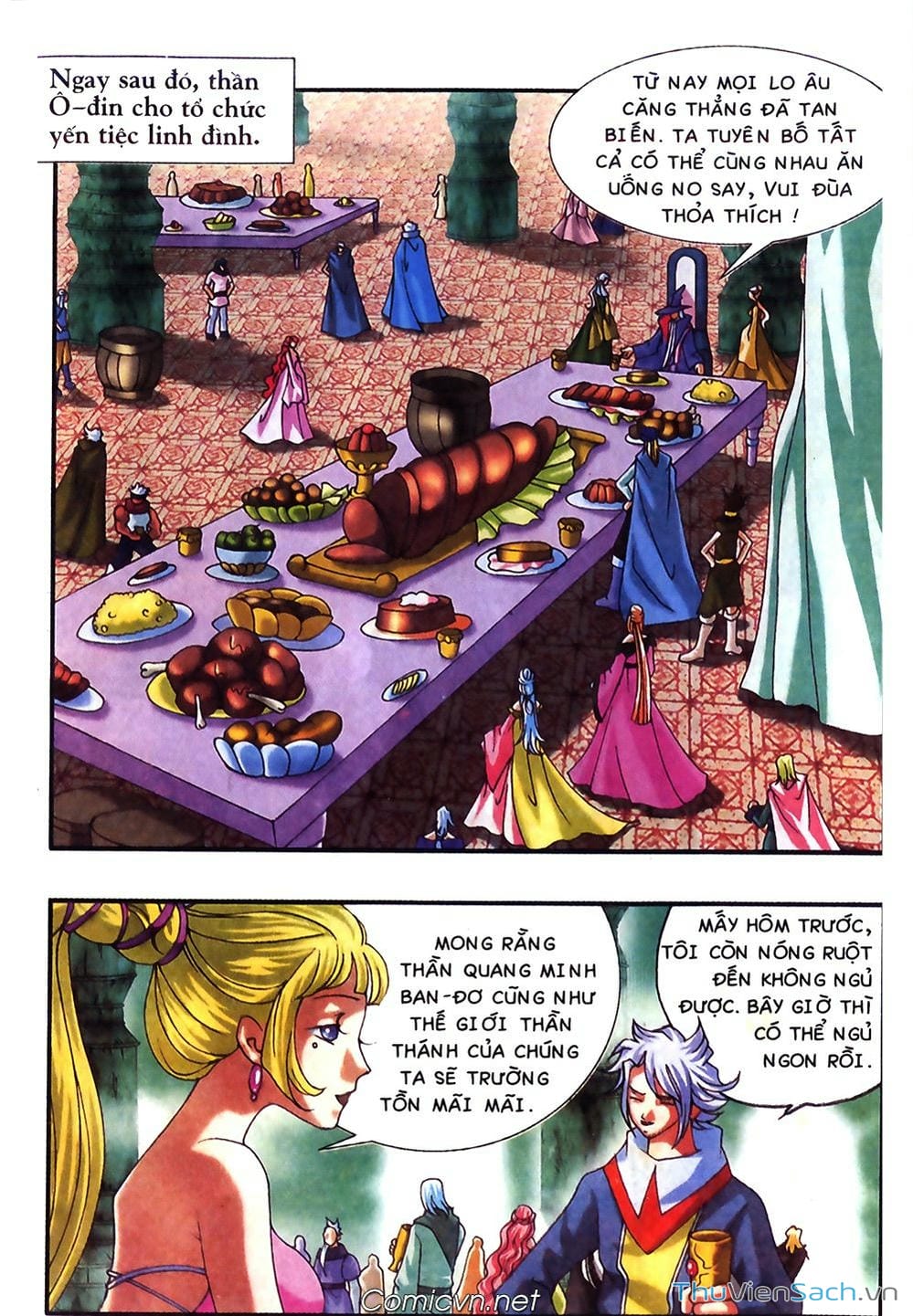 Truyện Tranh Thần Thoại Bắc Âu - Thế Giới Các Vị Thần trang 2