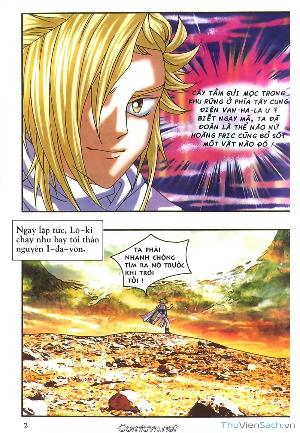 Truyện Tranh Thần Thoại Bắc Âu - Thế Giới Các Vị Thần trang 2