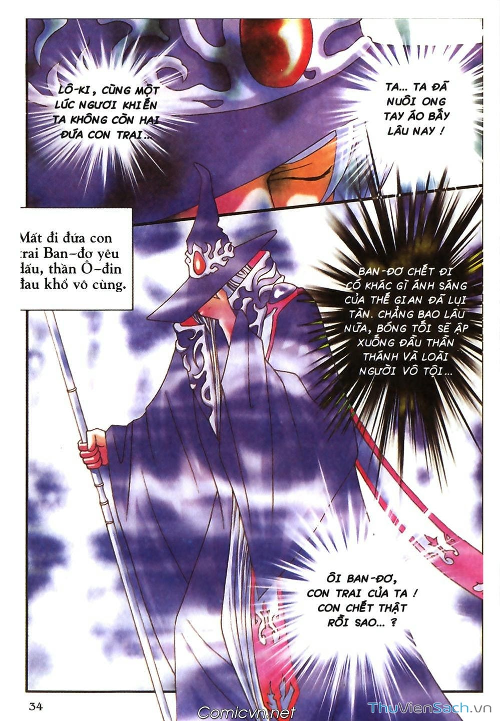 Truyện Tranh Thần Thoại Bắc Âu - Thế Giới Các Vị Thần trang 2