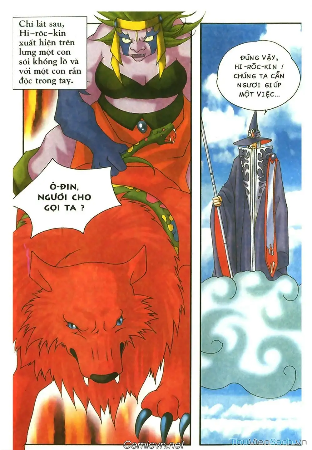 Truyện Tranh Thần Thoại Bắc Âu - Thế Giới Các Vị Thần trang 2