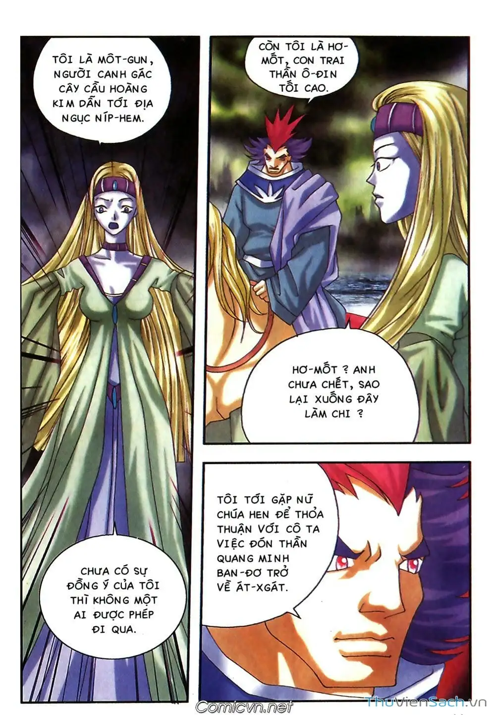 Truyện Tranh Thần Thoại Bắc Âu - Thế Giới Các Vị Thần trang 2