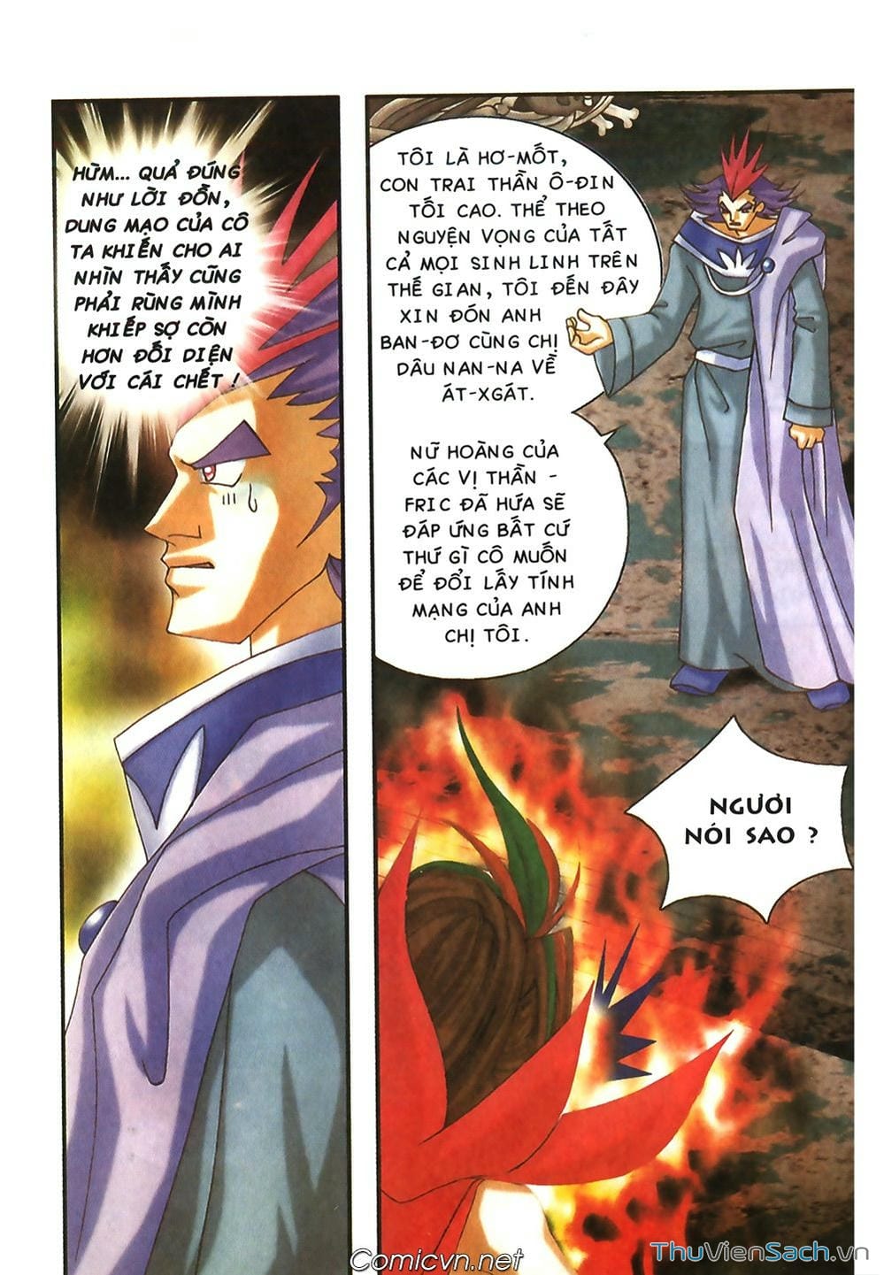 Truyện Tranh Thần Thoại Bắc Âu - Thế Giới Các Vị Thần trang 2