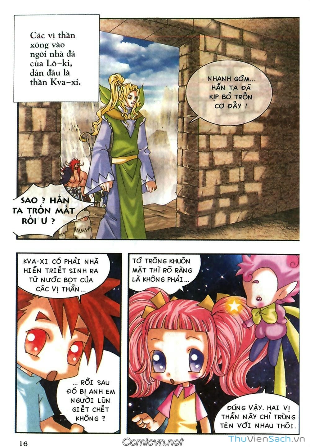 Truyện Tranh Thần Thoại Bắc Âu - Thế Giới Các Vị Thần trang 2