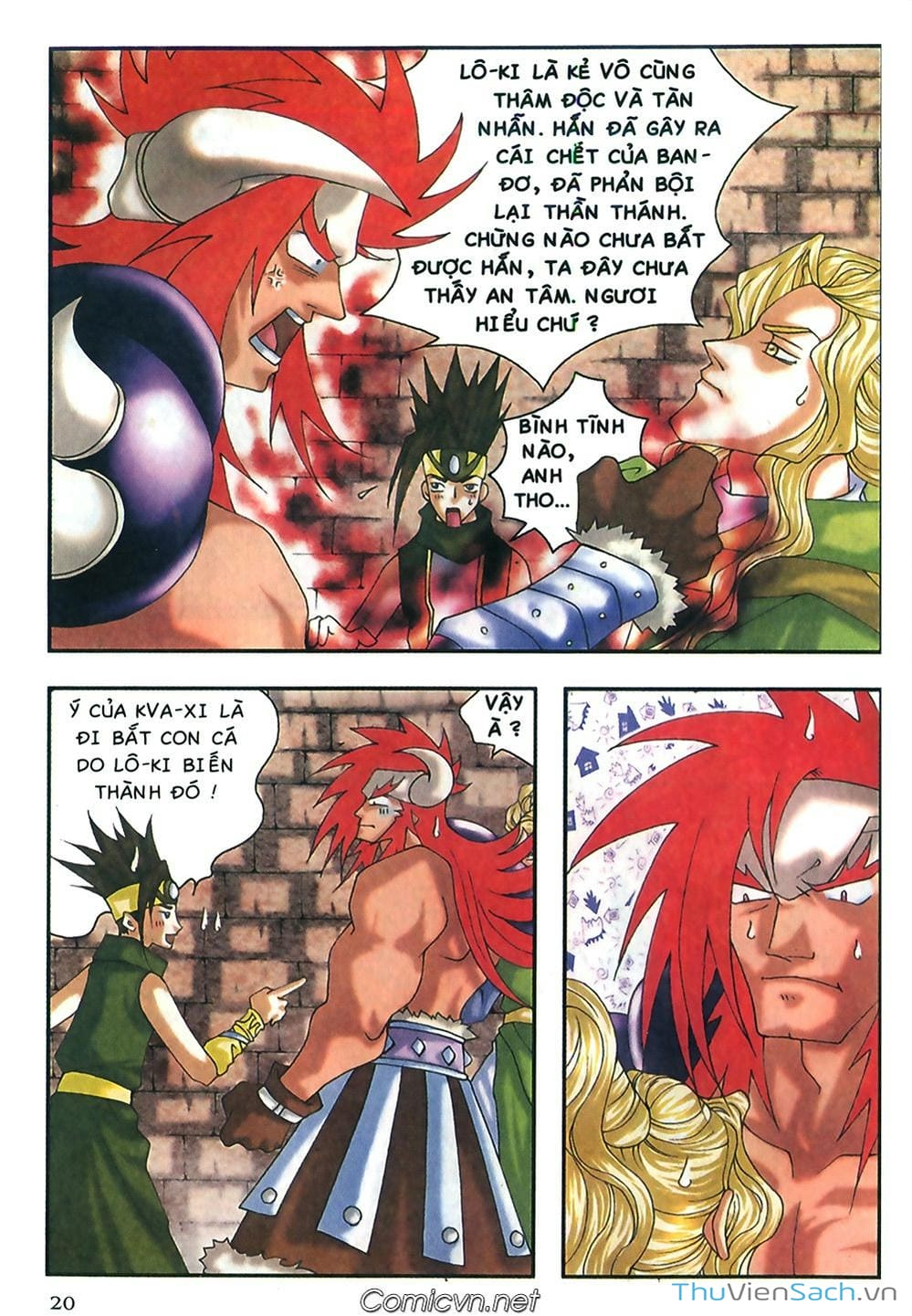 Truyện Tranh Thần Thoại Bắc Âu - Thế Giới Các Vị Thần trang 2