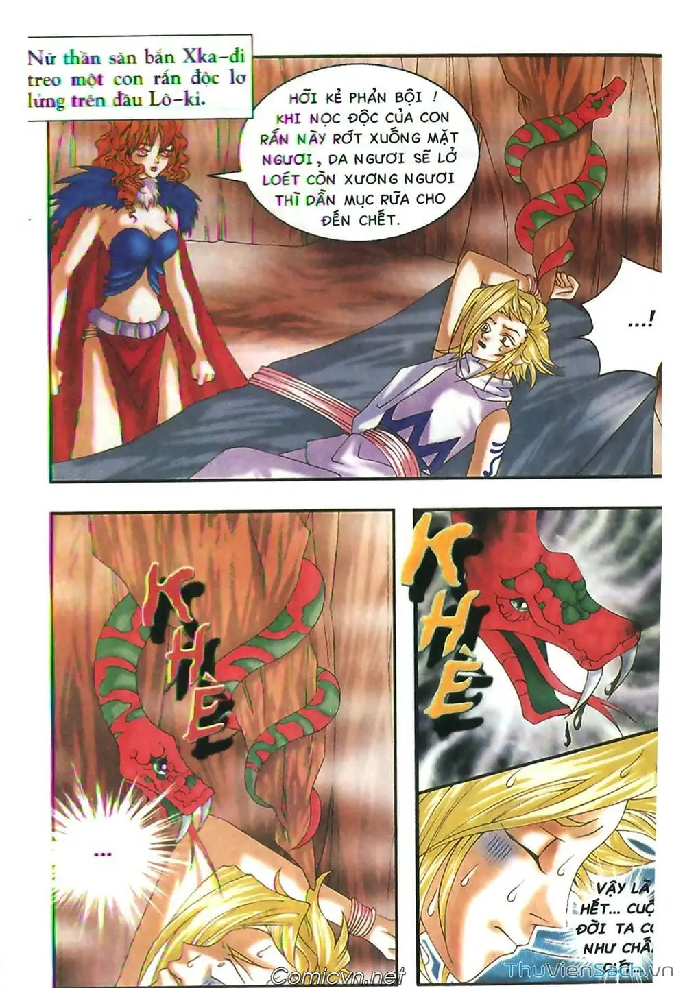 Truyện Tranh Thần Thoại Bắc Âu - Thế Giới Các Vị Thần trang 2