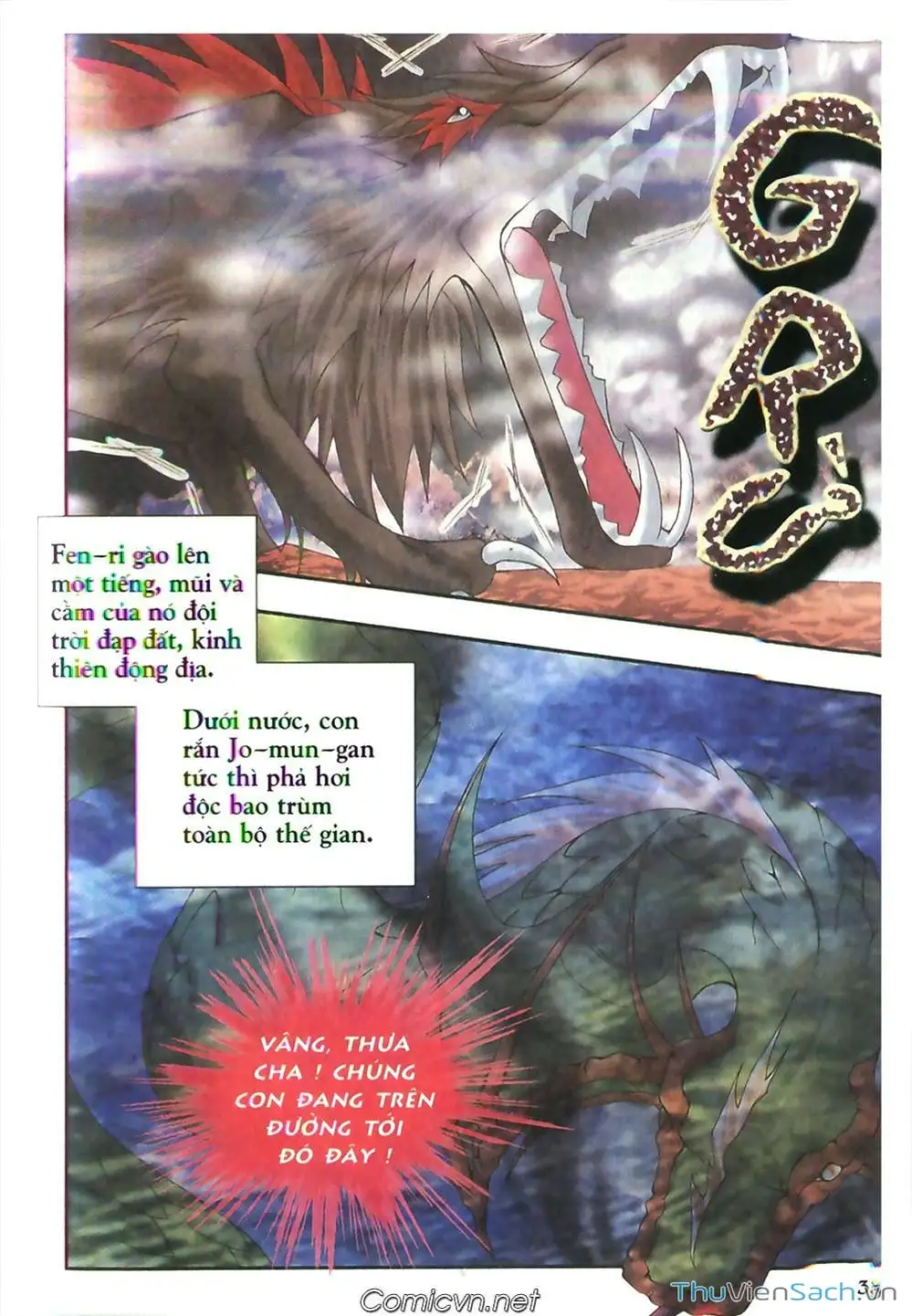 Truyện Tranh Thần Thoại Bắc Âu - Thế Giới Các Vị Thần trang 2