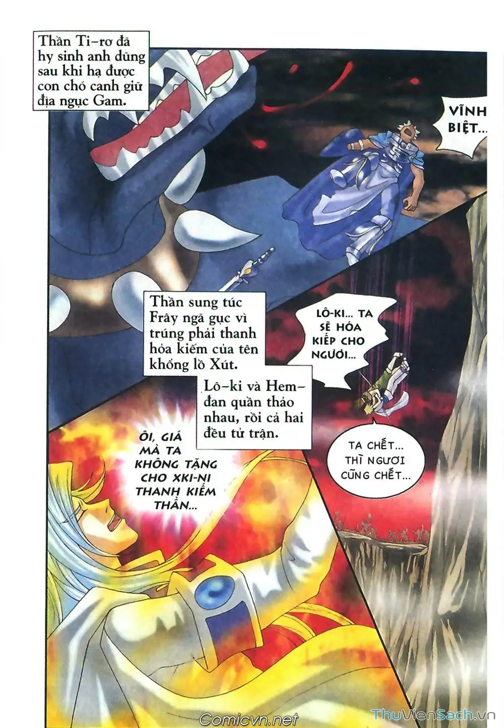Truyện Tranh Thần Thoại Bắc Âu - Thế Giới Các Vị Thần trang 2