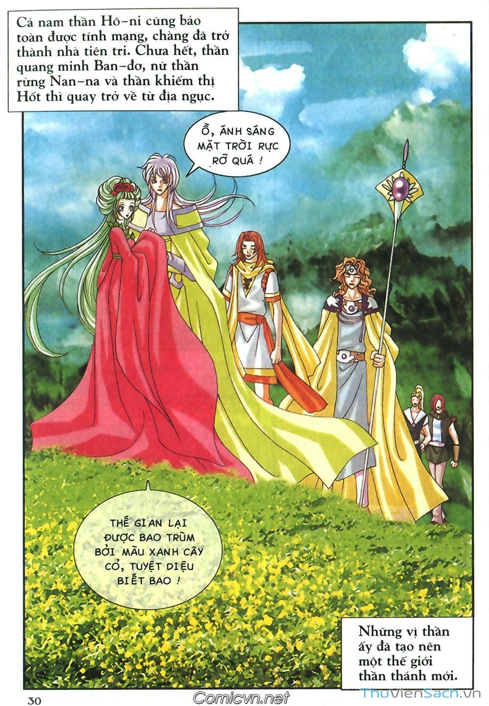 Truyện Tranh Thần Thoại Bắc Âu - Thế Giới Các Vị Thần trang 2