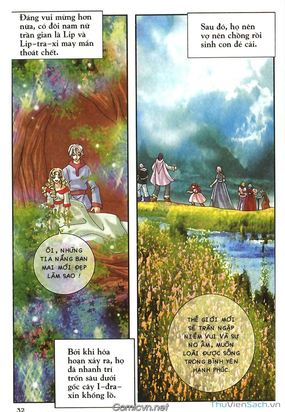 Truyện Tranh Thần Thoại Bắc Âu - Thế Giới Các Vị Thần trang 2