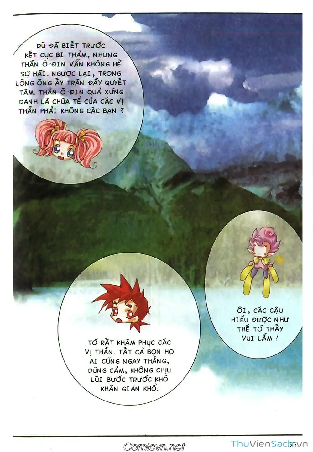 Truyện Tranh Thần Thoại Bắc Âu - Thế Giới Các Vị Thần trang 2