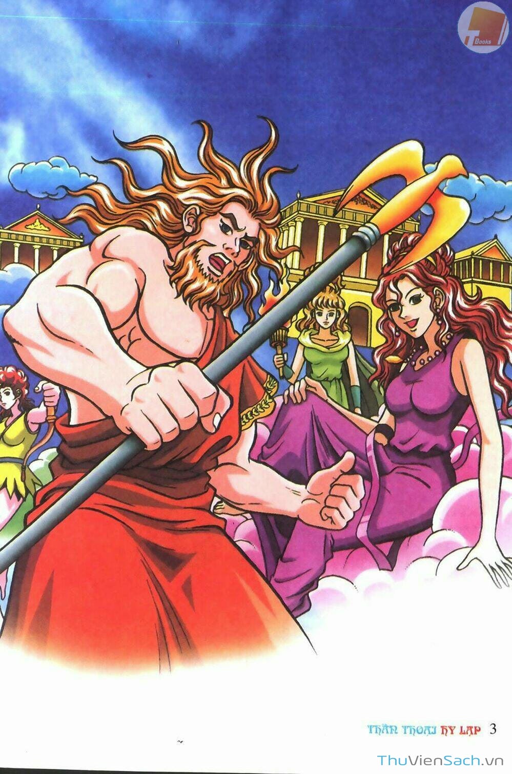 Truyện Tranh Thần Thoại Hy Lạp - Nguồn Gốc Các Vị Thần trang 3