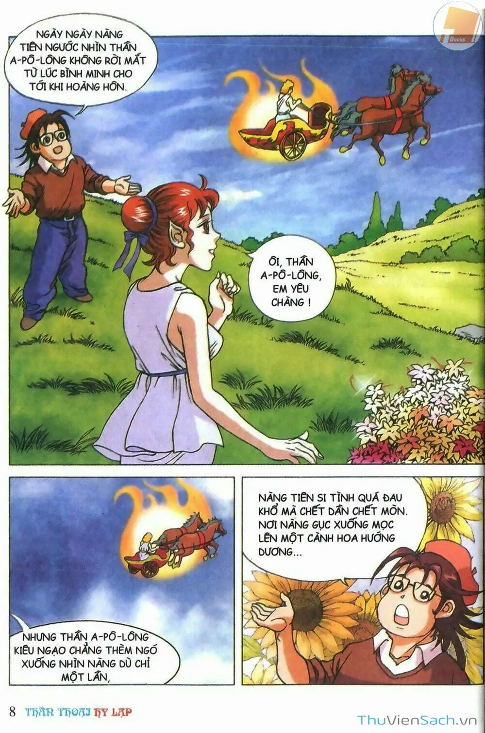 Truyện Tranh Thần Thoại Hy Lạp - Nguồn Gốc Các Vị Thần trang 3