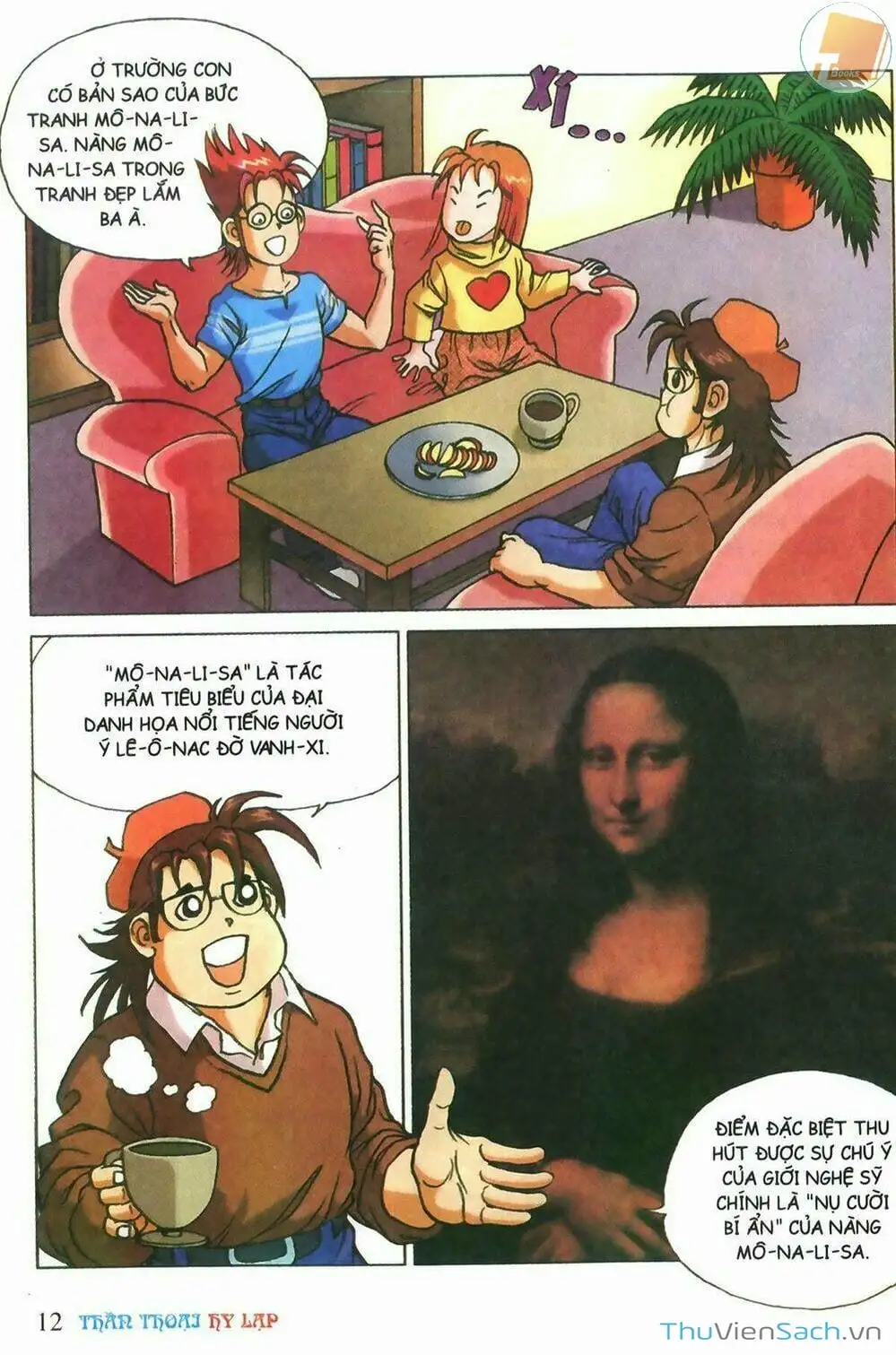 Truyện Tranh Thần Thoại Hy Lạp - Nguồn Gốc Các Vị Thần trang 3