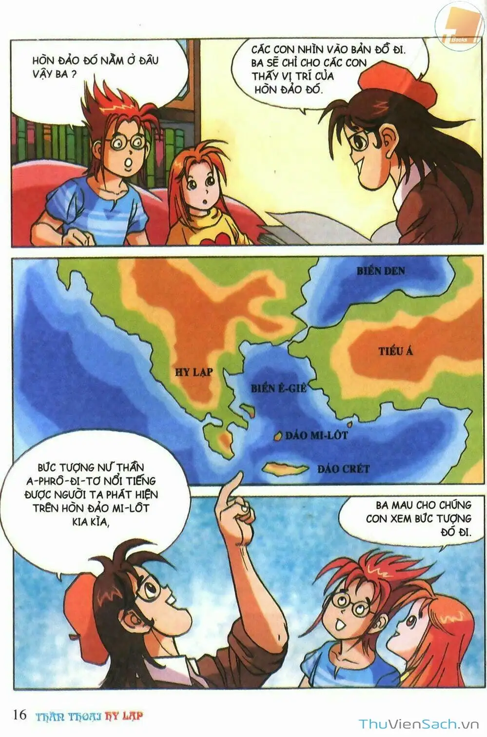 Truyện Tranh Thần Thoại Hy Lạp - Nguồn Gốc Các Vị Thần trang 3