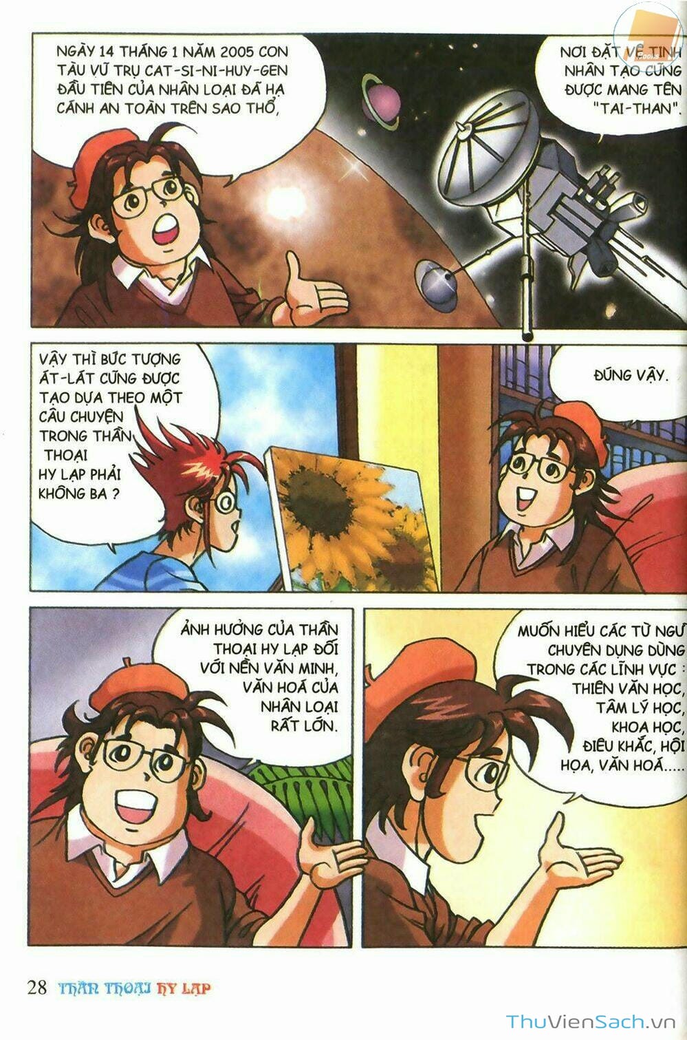 Truyện Tranh Thần Thoại Hy Lạp - Nguồn Gốc Các Vị Thần trang 3