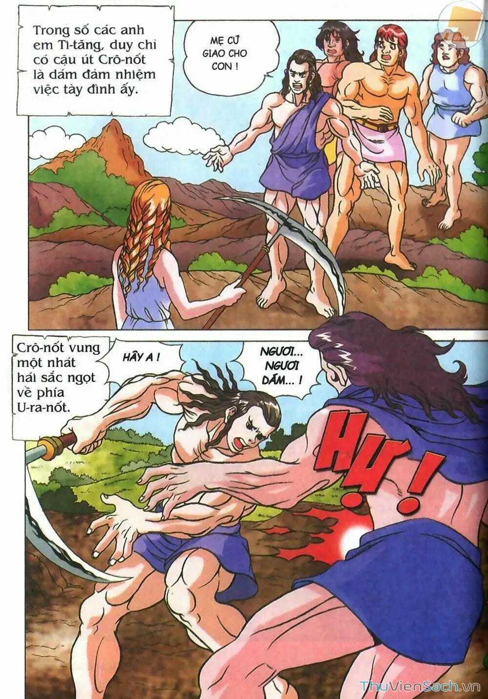 Truyện Tranh Thần Thoại Hy Lạp - Nguồn Gốc Các Vị Thần trang 3