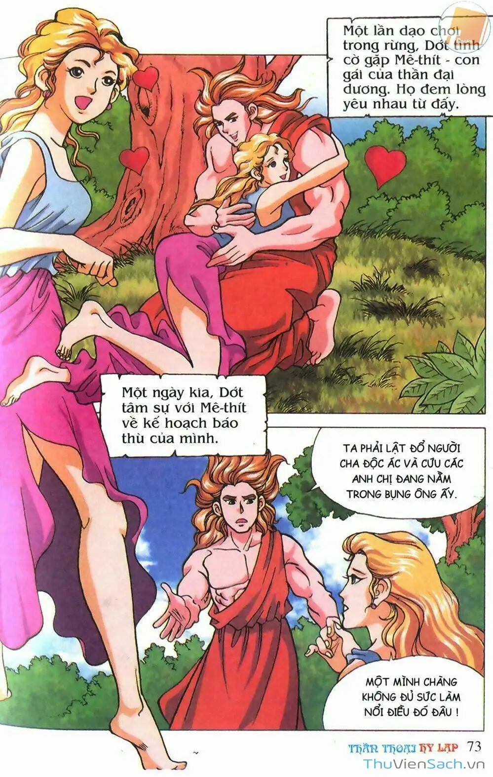 Truyện Tranh Thần Thoại Hy Lạp - Nguồn Gốc Các Vị Thần trang 3