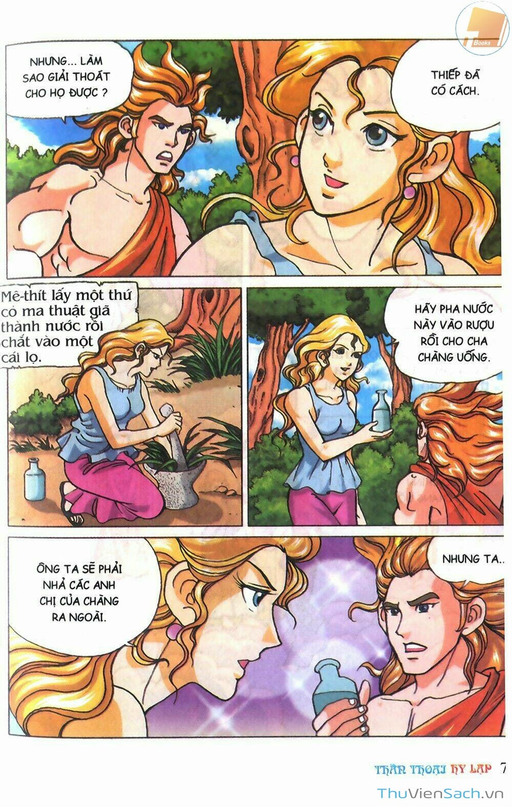 Truyện Tranh Thần Thoại Hy Lạp - Nguồn Gốc Các Vị Thần trang 3