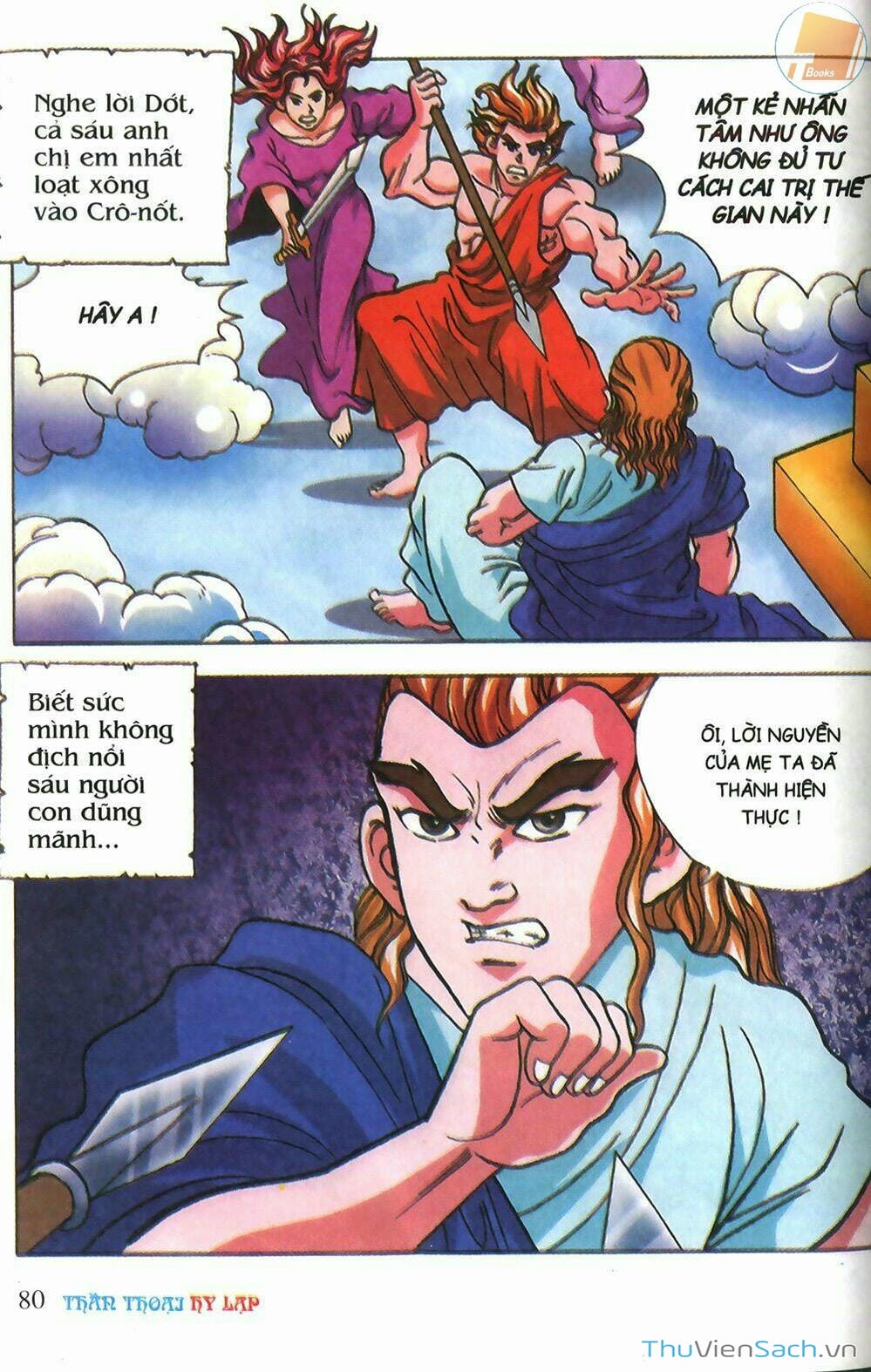 Truyện Tranh Thần Thoại Hy Lạp - Nguồn Gốc Các Vị Thần trang 3