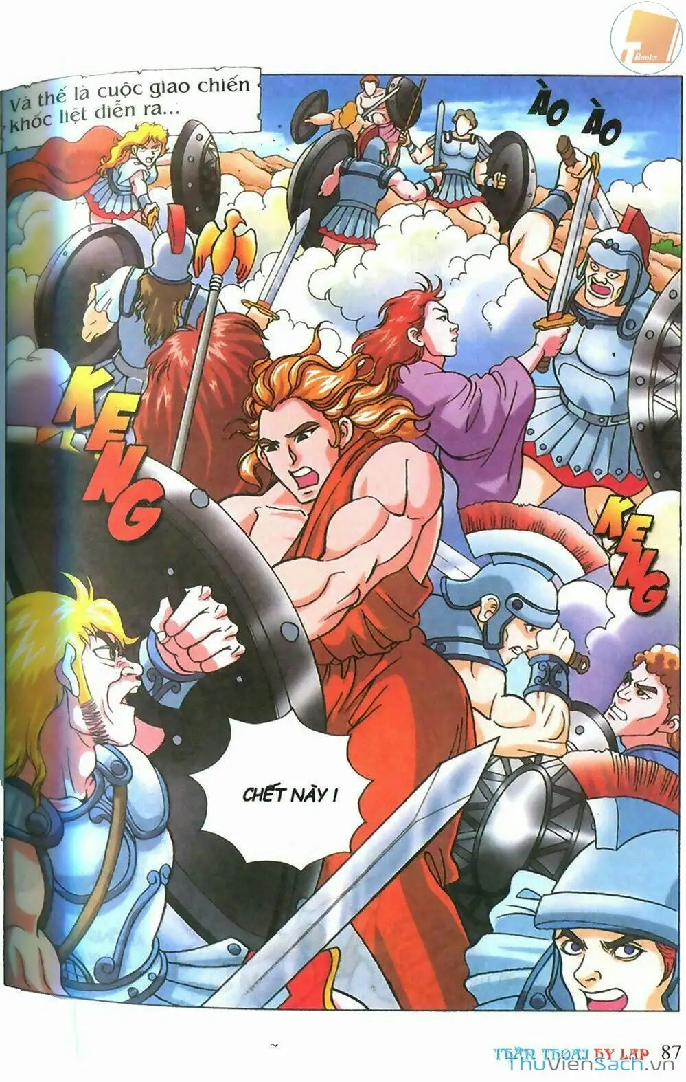 Truyện Tranh Thần Thoại Hy Lạp - Nguồn Gốc Các Vị Thần trang 3