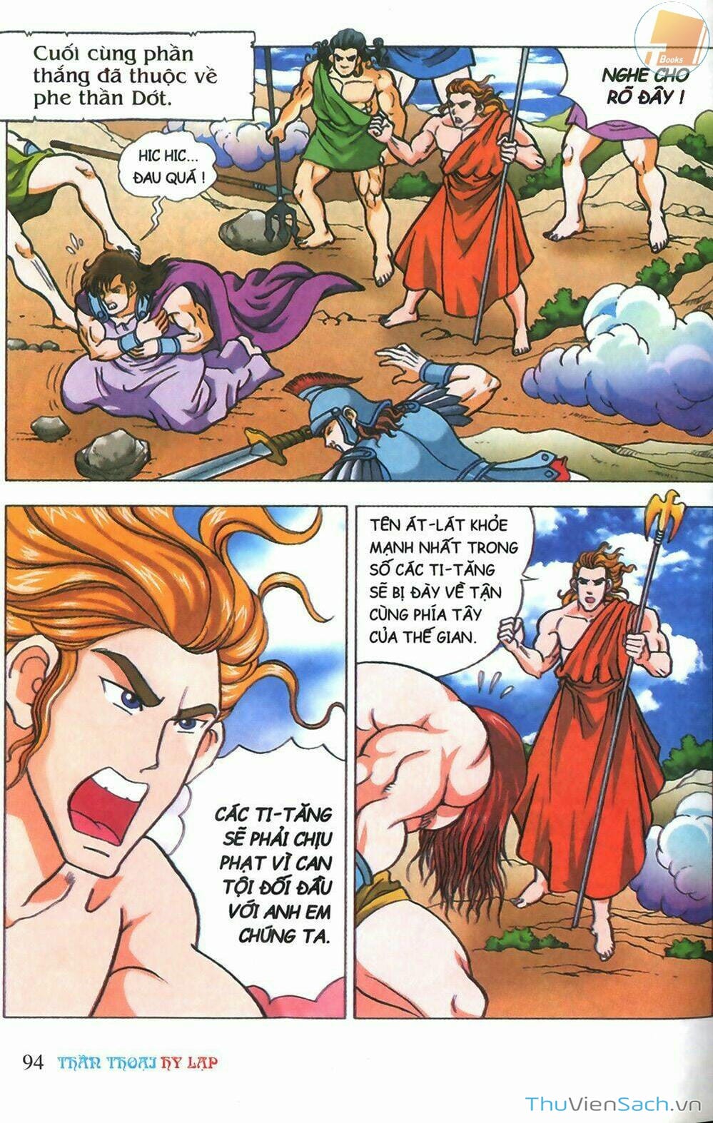 Truyện Tranh Thần Thoại Hy Lạp - Nguồn Gốc Các Vị Thần trang 3