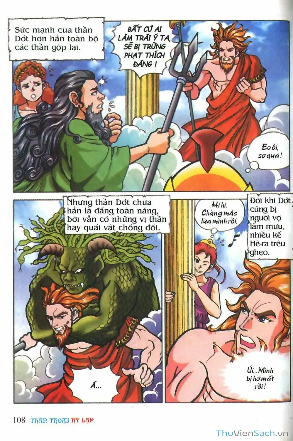 Truyện Tranh Thần Thoại Hy Lạp - Nguồn Gốc Các Vị Thần trang 3