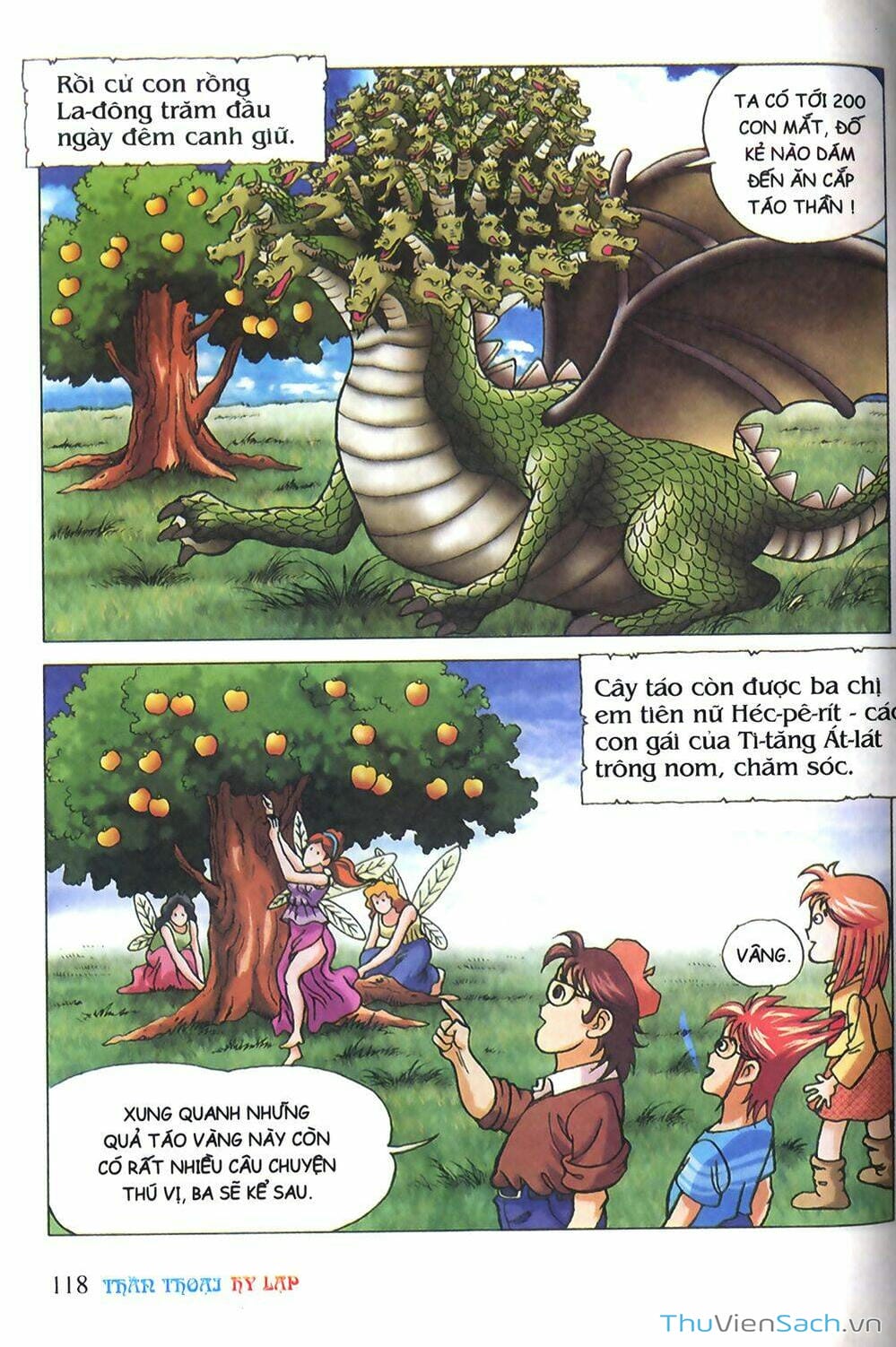 Truyện Tranh Thần Thoại Hy Lạp - Nguồn Gốc Các Vị Thần trang 3