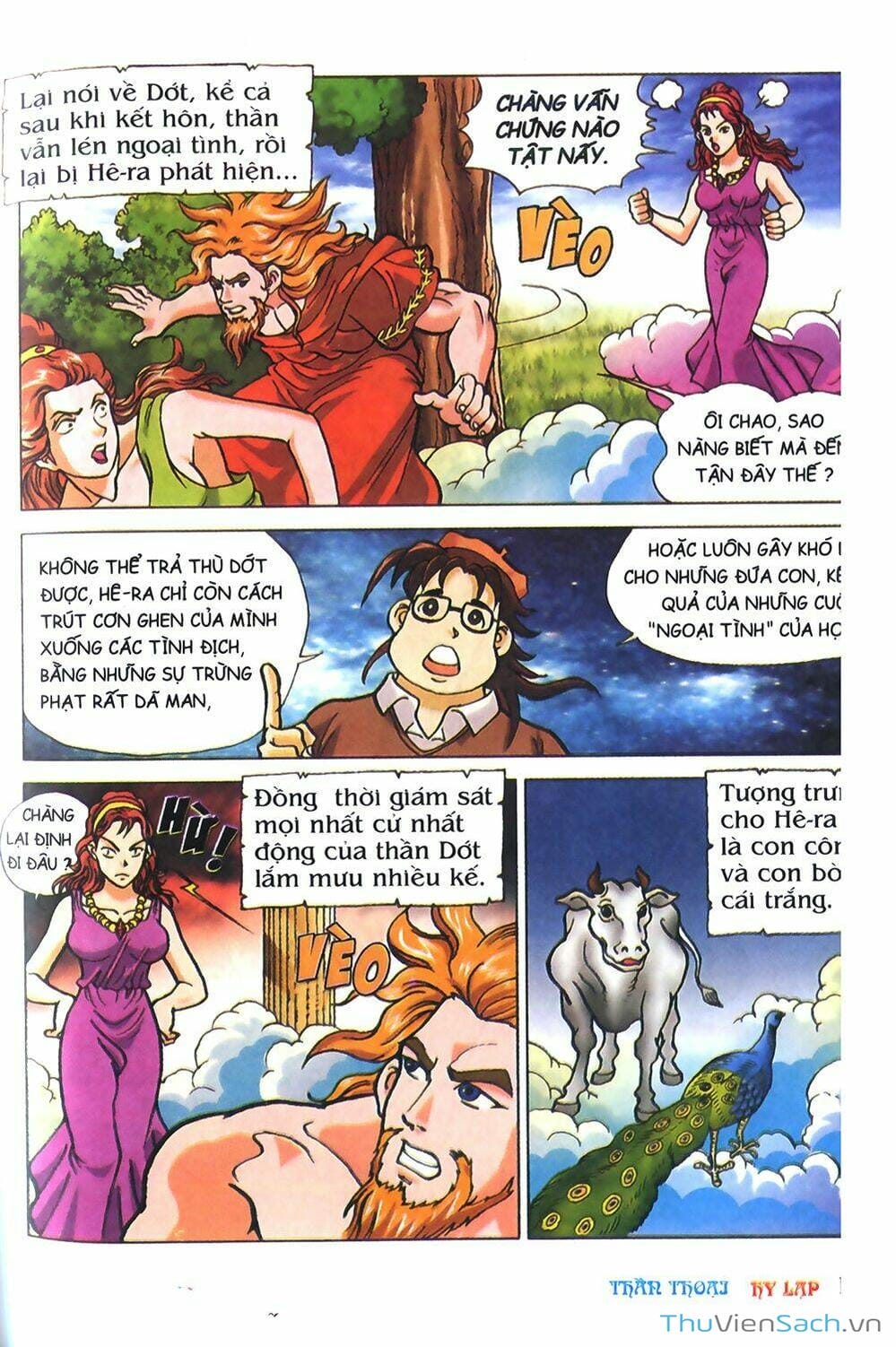 Truyện Tranh Thần Thoại Hy Lạp - Nguồn Gốc Các Vị Thần trang 3