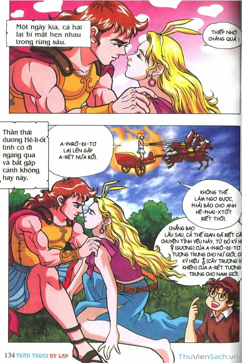 Truyện Tranh Thần Thoại Hy Lạp - Nguồn Gốc Các Vị Thần trang 3