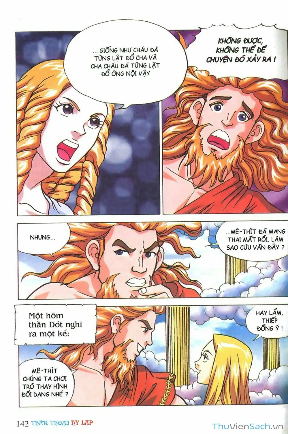 Truyện Tranh Thần Thoại Hy Lạp - Nguồn Gốc Các Vị Thần trang 3