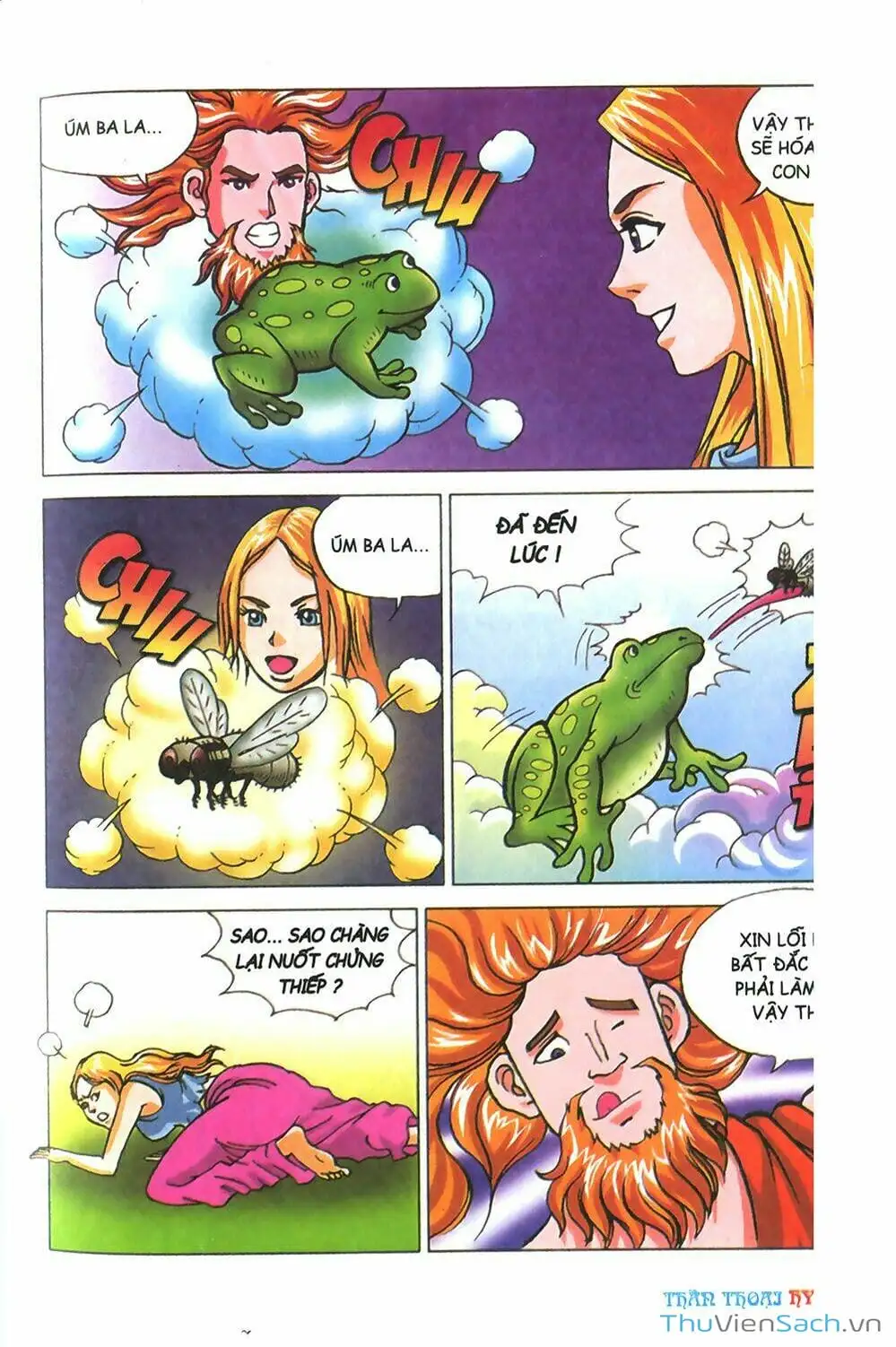 Truyện Tranh Thần Thoại Hy Lạp - Nguồn Gốc Các Vị Thần trang 3