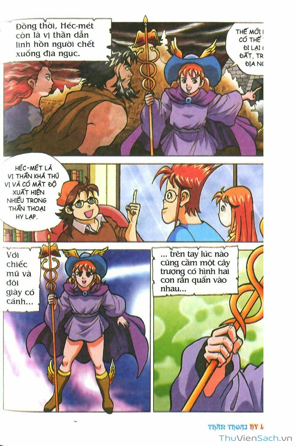 Truyện Tranh Thần Thoại Hy Lạp - Nguồn Gốc Các Vị Thần trang 3