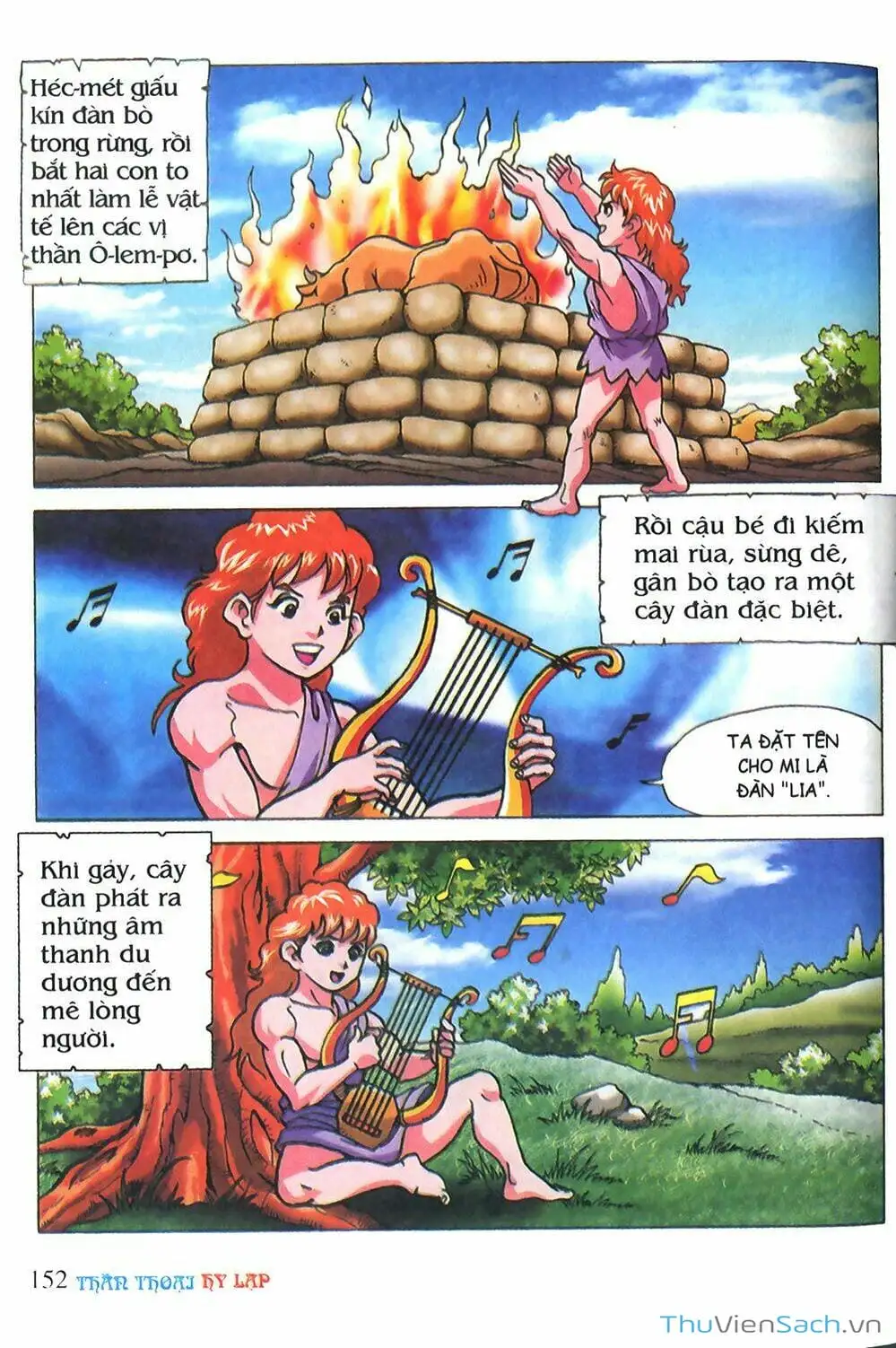 Truyện Tranh Thần Thoại Hy Lạp - Nguồn Gốc Các Vị Thần trang 3