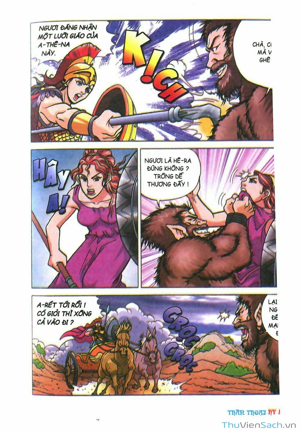 Truyện Tranh Thần Thoại Hy Lạp - Nguồn Gốc Các Vị Thần trang 3