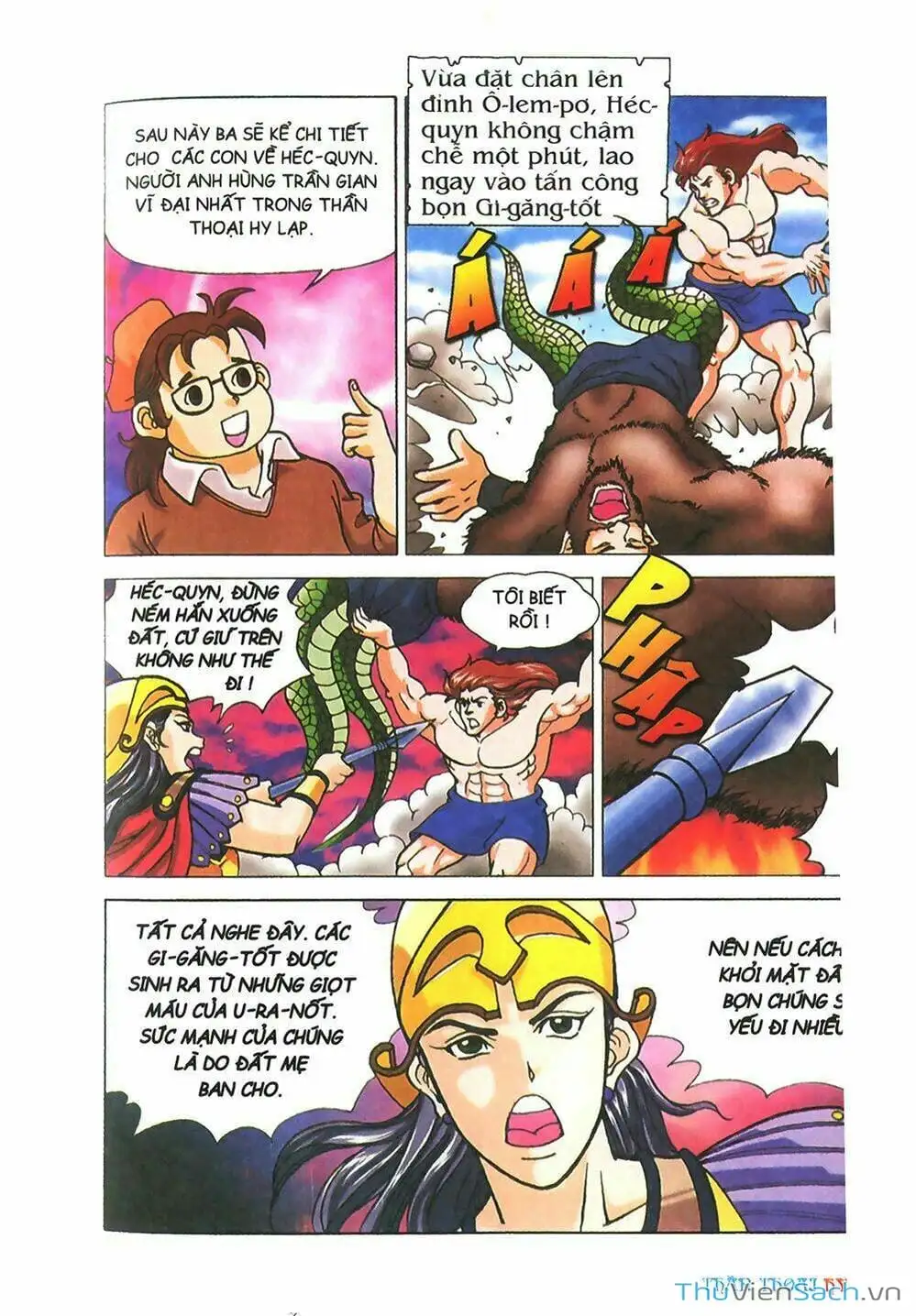 Truyện Tranh Thần Thoại Hy Lạp - Nguồn Gốc Các Vị Thần trang 3