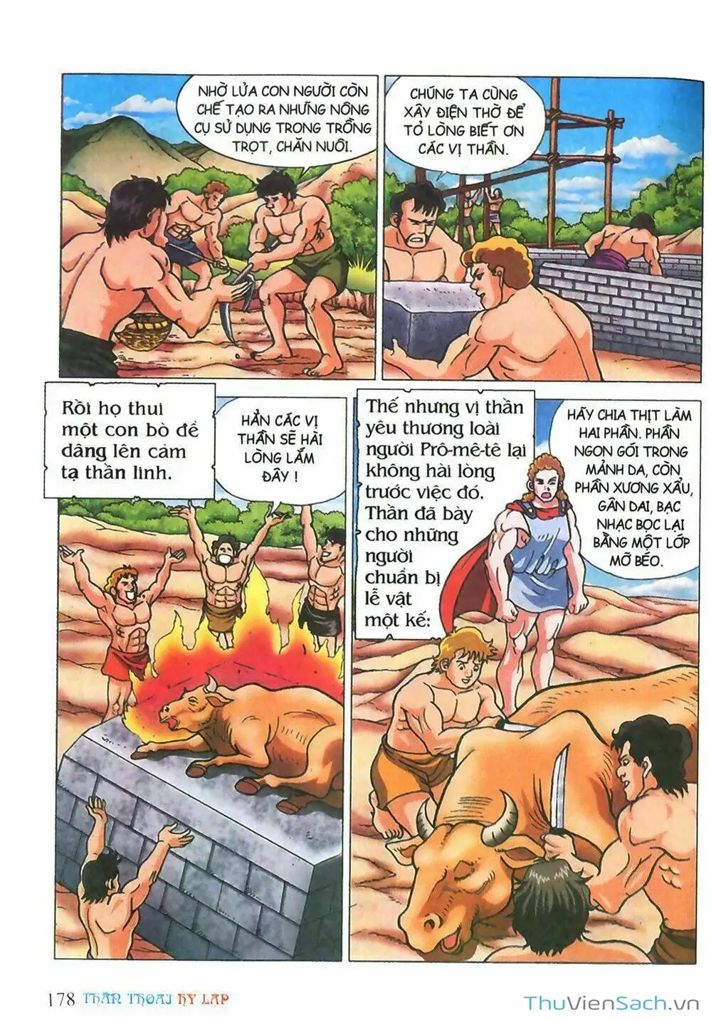 Truyện Tranh Thần Thoại Hy Lạp - Nguồn Gốc Các Vị Thần trang 3