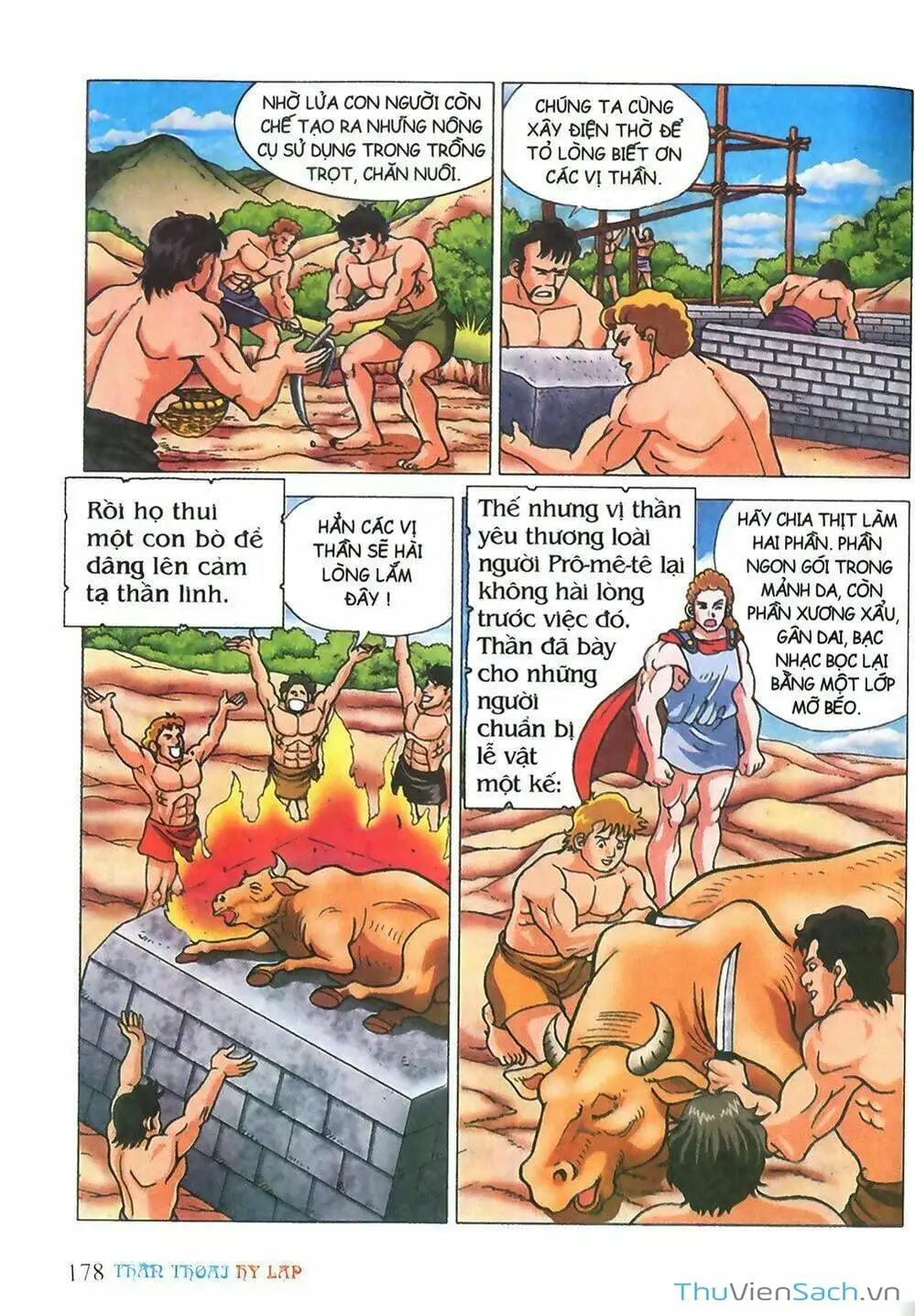 Truyện Tranh Thần Thoại Hy Lạp - Nguồn Gốc Các Vị Thần trang 3