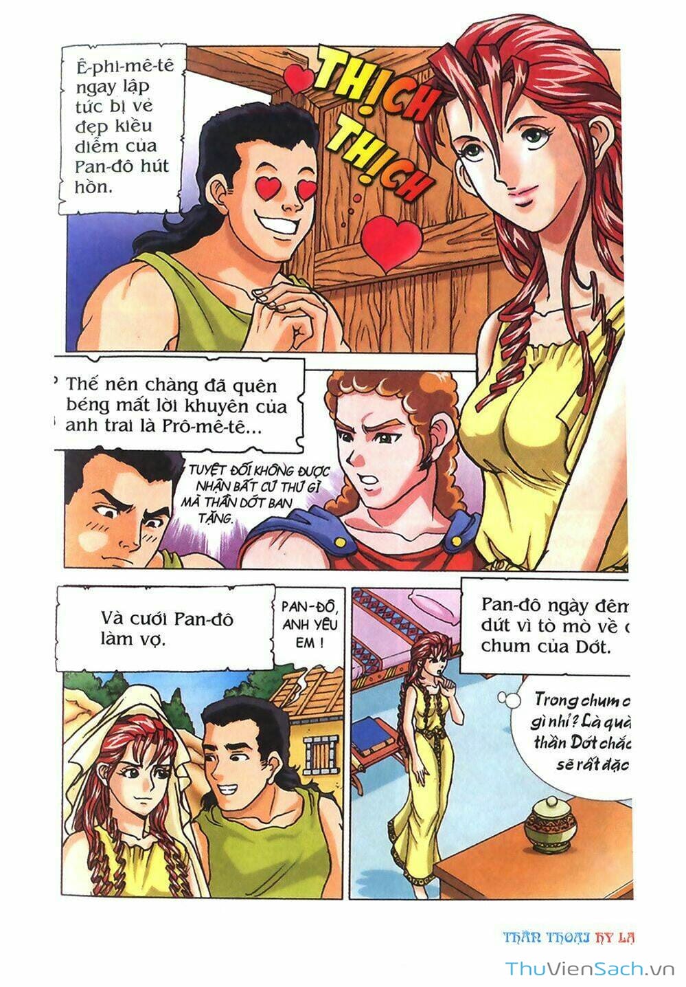 Truyện Tranh Thần Thoại Hy Lạp - Nguồn Gốc Các Vị Thần trang 3