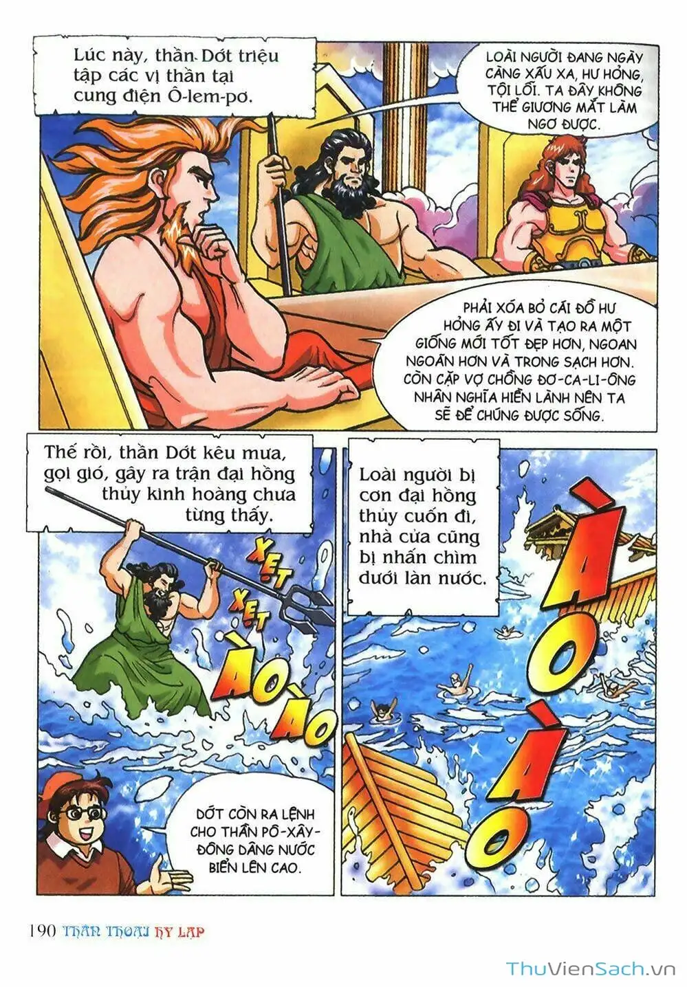 Truyện Tranh Thần Thoại Hy Lạp - Nguồn Gốc Các Vị Thần trang 3