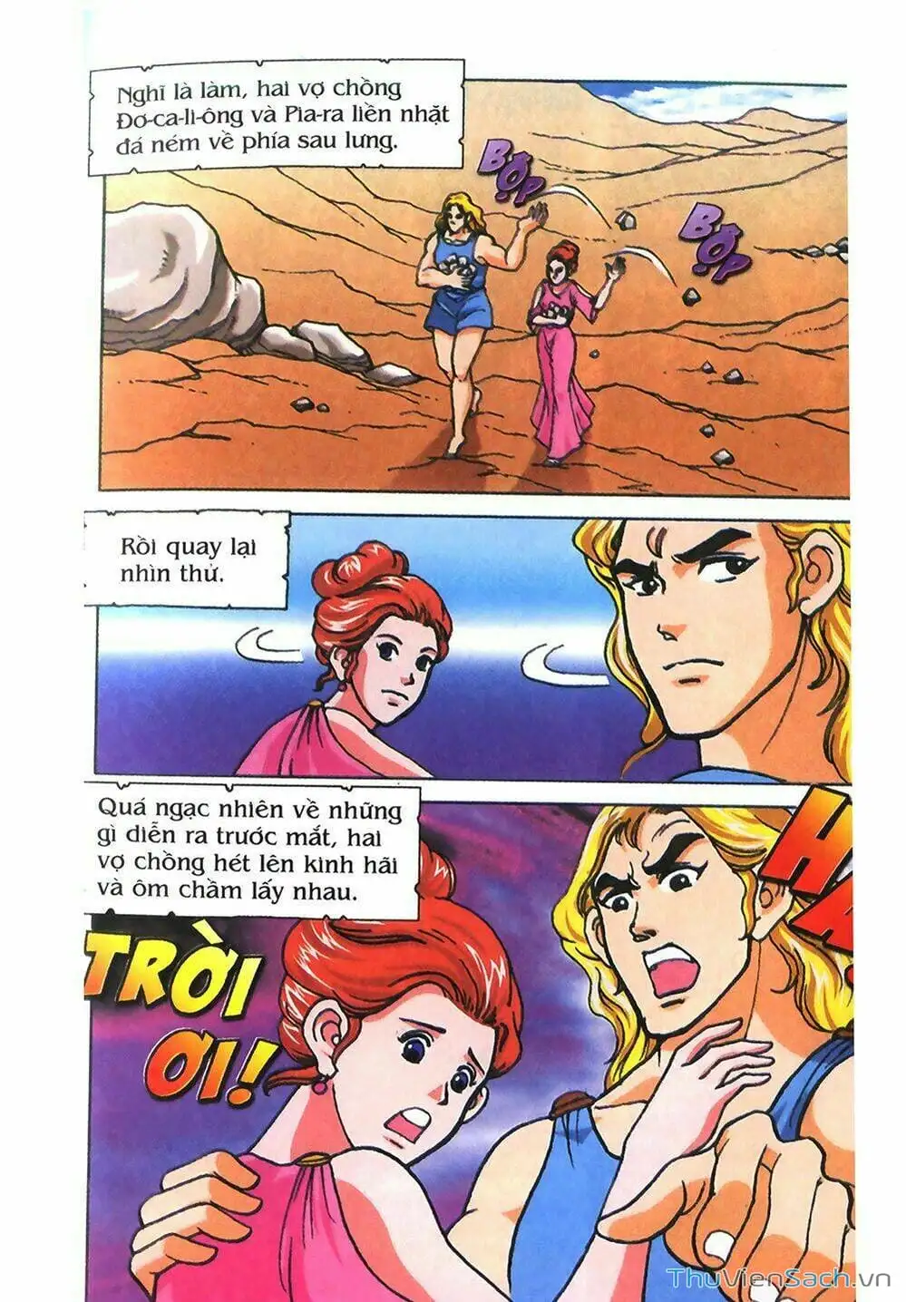 Truyện Tranh Thần Thoại Hy Lạp - Nguồn Gốc Các Vị Thần trang 3