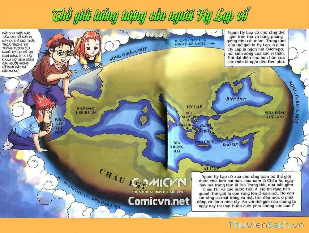 Truyện Tranh Thần Thoại Hy Lạp - Nguồn Gốc Các Vị Thần trang 3