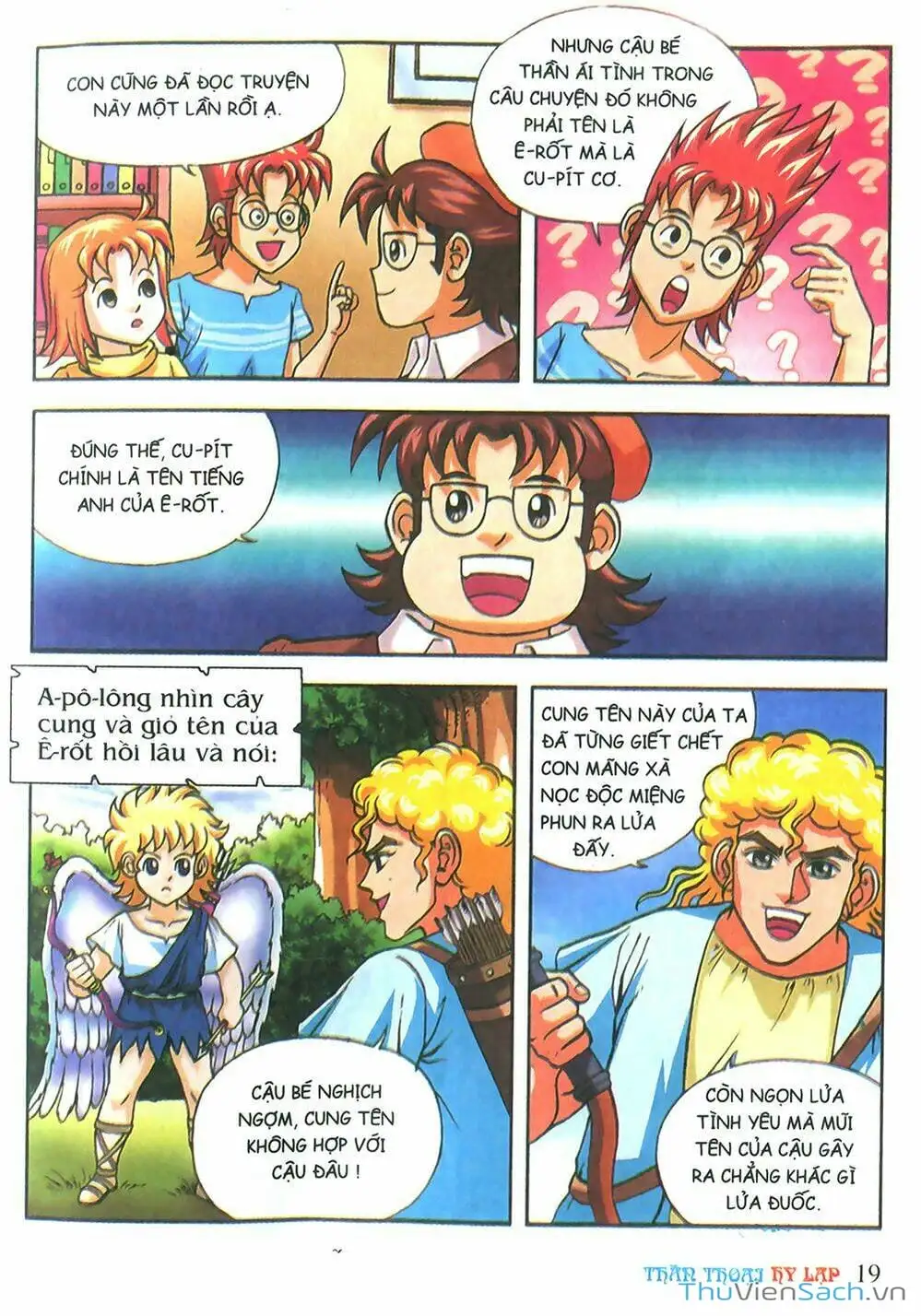 Truyện Tranh Thần Thoại Hy Lạp - Nguồn Gốc Các Vị Thần trang 3