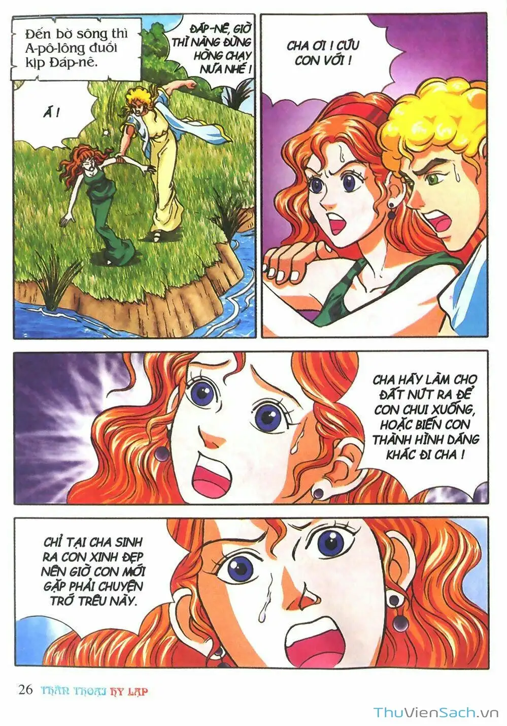 Truyện Tranh Thần Thoại Hy Lạp - Nguồn Gốc Các Vị Thần trang 3