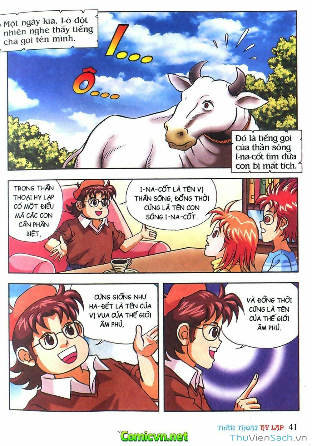 Truyện Tranh Thần Thoại Hy Lạp - Nguồn Gốc Các Vị Thần trang 3