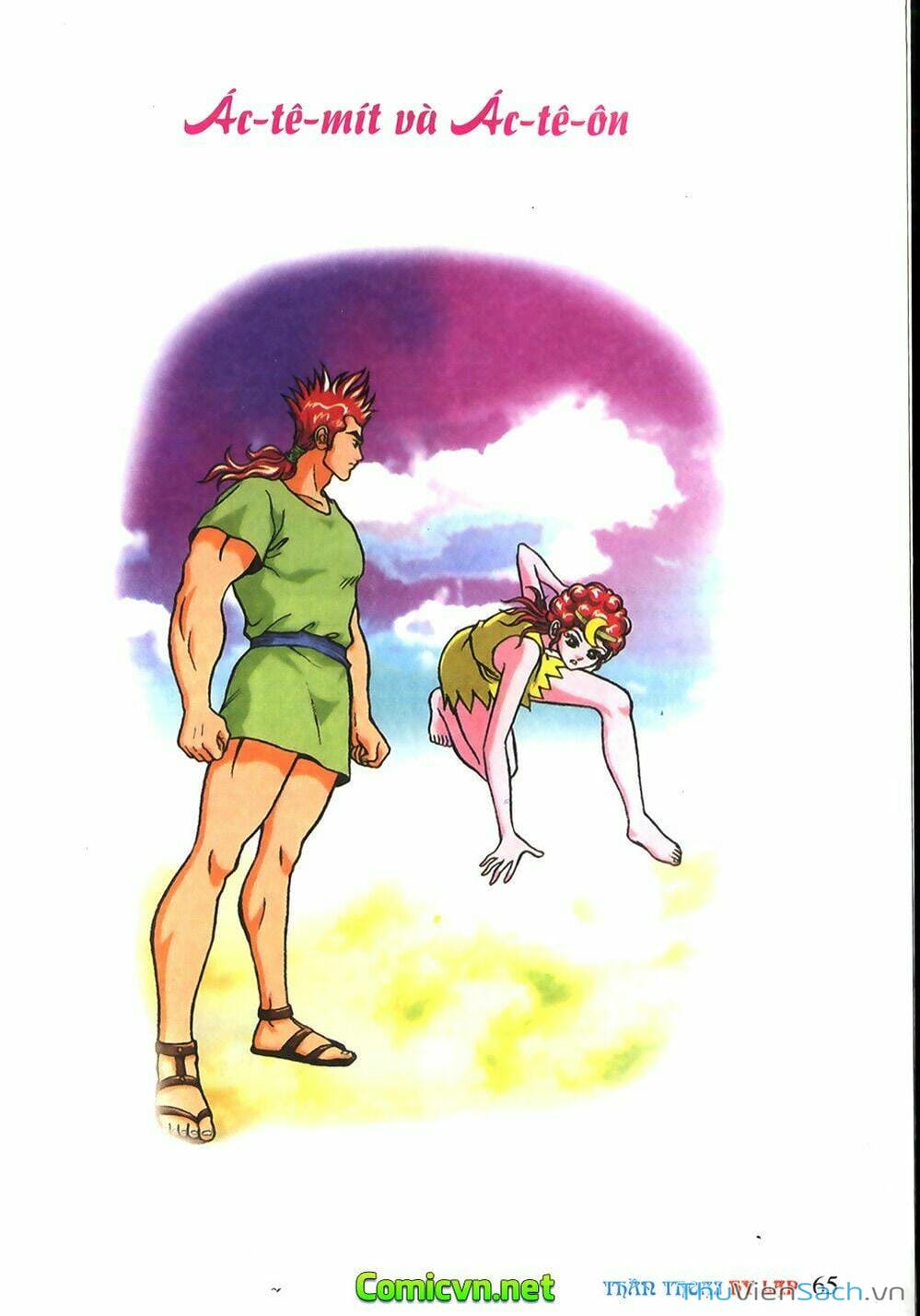 Truyện Tranh Thần Thoại Hy Lạp - Nguồn Gốc Các Vị Thần trang 3