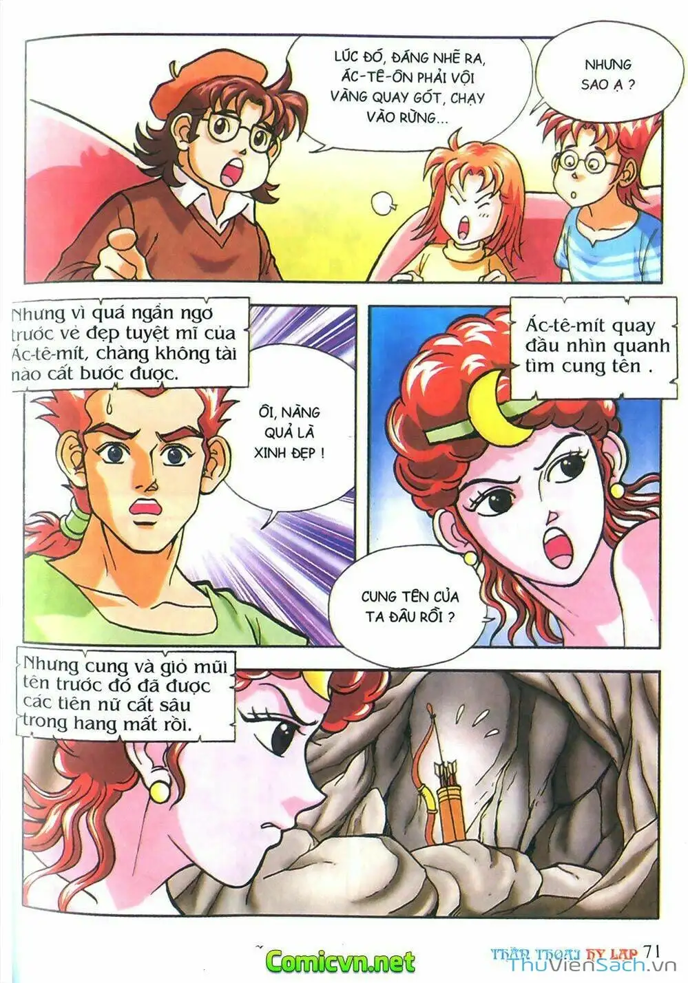 Truyện Tranh Thần Thoại Hy Lạp - Nguồn Gốc Các Vị Thần trang 3